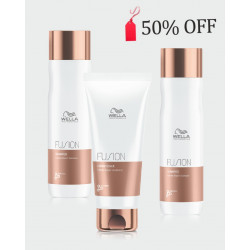Wella Bundle Offer 50% OFF second bottle of shampoo- Professionals Fusion Intense Repair Shampoo X 2 + Conditioner